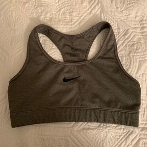 Gray Dri-Fit Nike Sports Bra